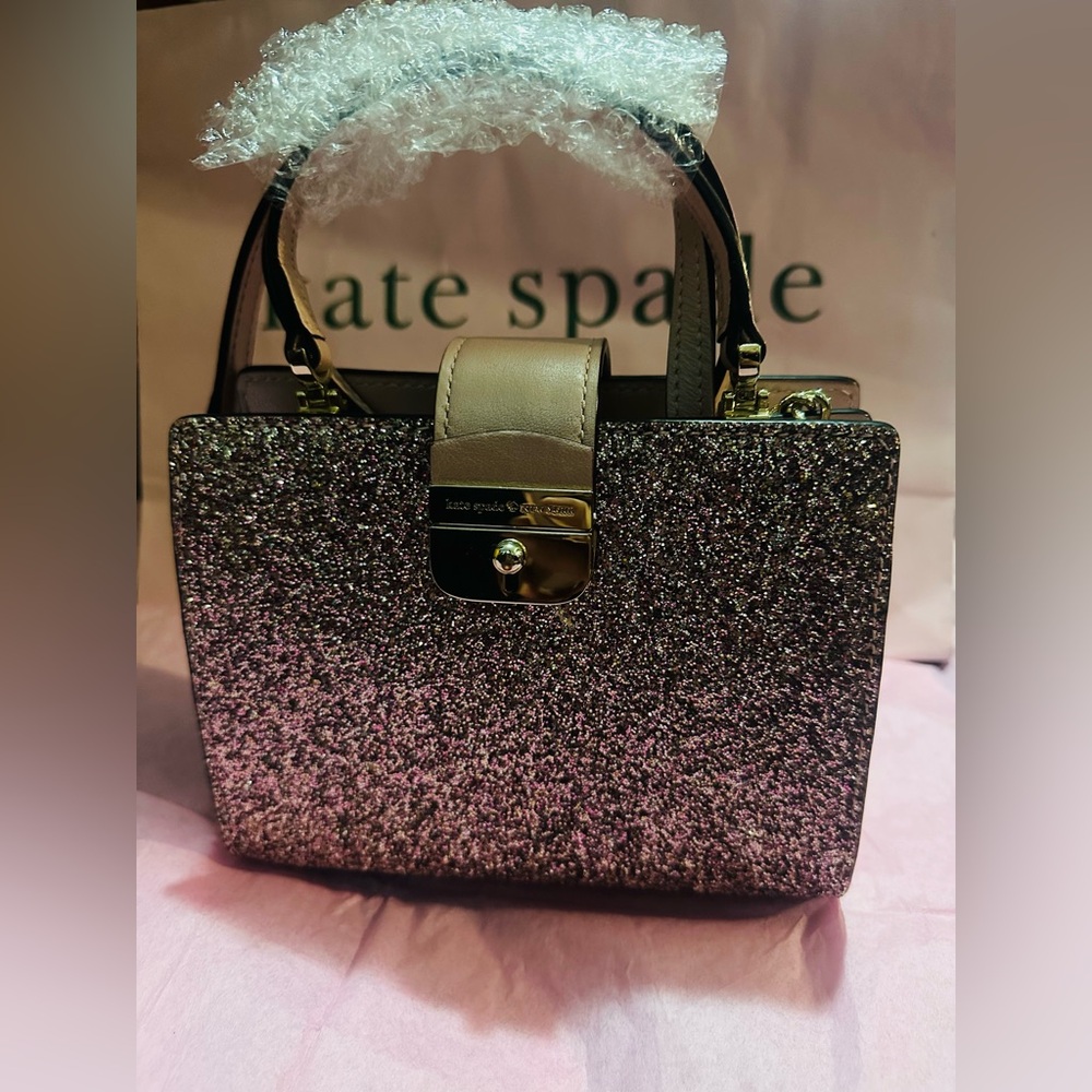 Kate Spade✨🩷💛Glitter Crossbody Bag